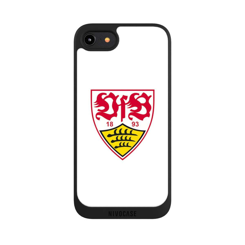 iPhone 8 NIVOpure VfB Stuttgart Wappen Weiß