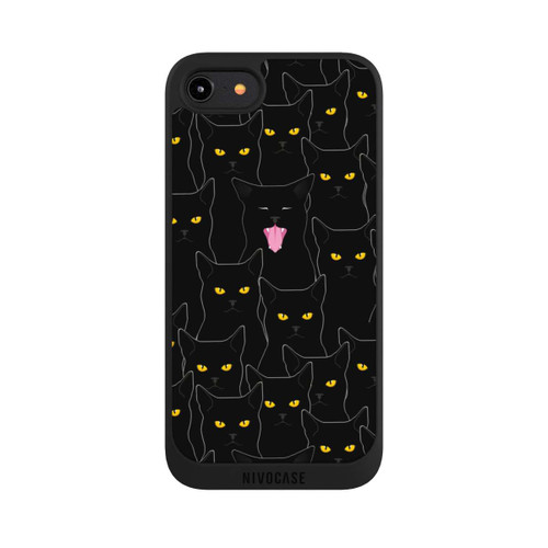 Apple iPhone 8 NIVOpure Verhexte Katzen