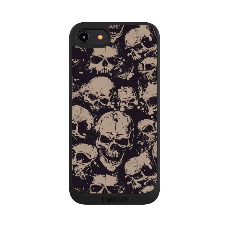 iPhone 8 NIVOpure Halloween Totenköpfe