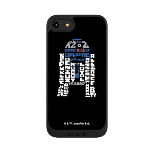 Apple iPhone 8 NIVOpure R2-D2 Typo Grafisch
