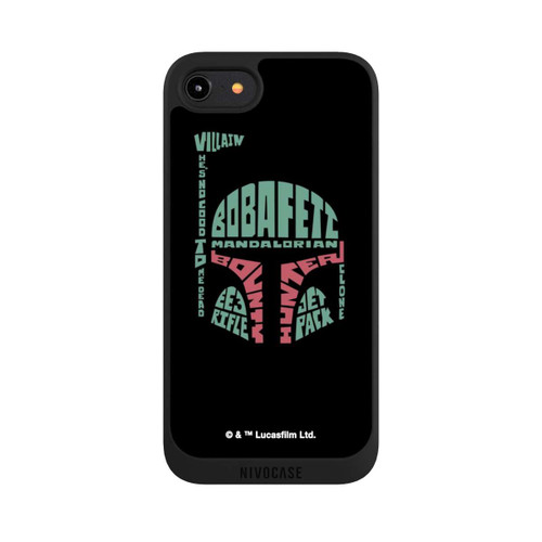 Apple iPhone 8 NIVOpure Boba Fett Typo Grafisch