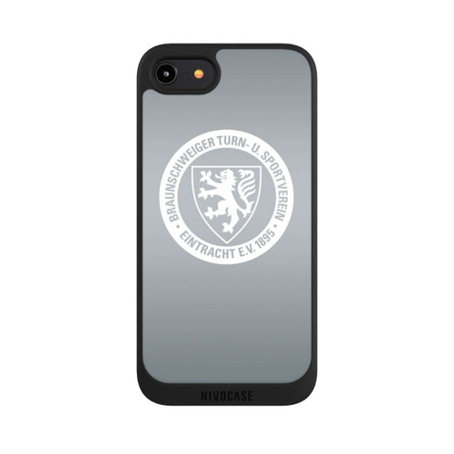Apple iPhone 8 NIVOpure Eintracht Braunschweig Silber