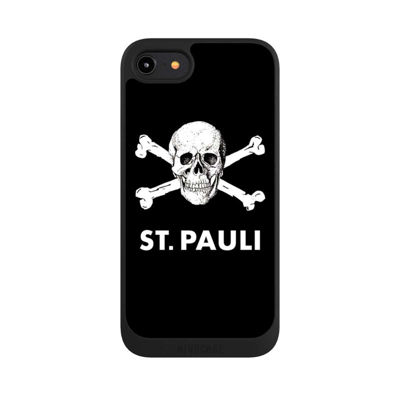 iPhone 8 NIVOpure FC St.Pauli WhiteSkull