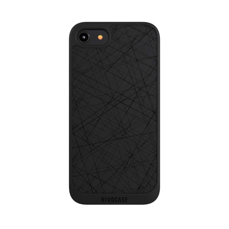 iPhone 8 NIVOpure Scratches Black ohne Hintergrund