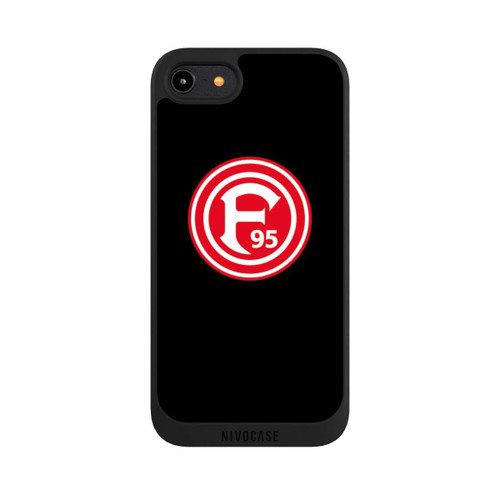 Apple iPhone 8 NIVOpure Fortuna Logo Schwarz