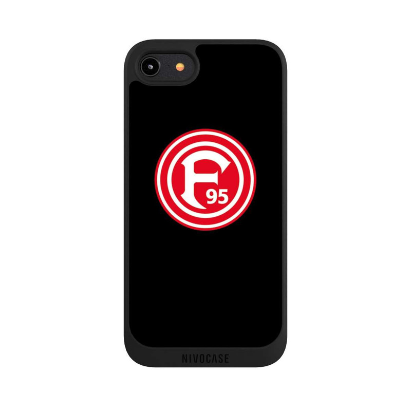 iPhone 8 NIVOpure Fortuna Logo Schwarz