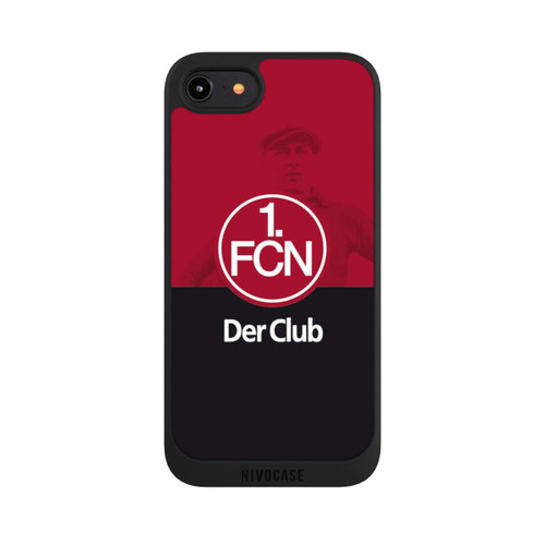 Apple iPhone 8 NIVOpure Der Club - Rot-Schwarz - FCN