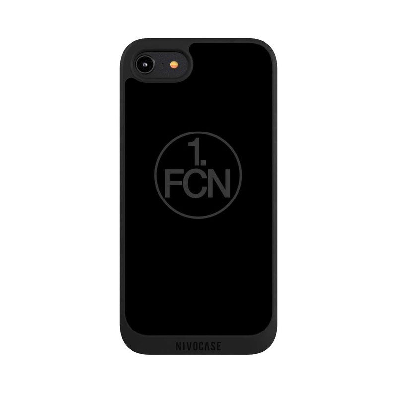 iPhone 8 NIVOpure Schwarz Schlicht FCN