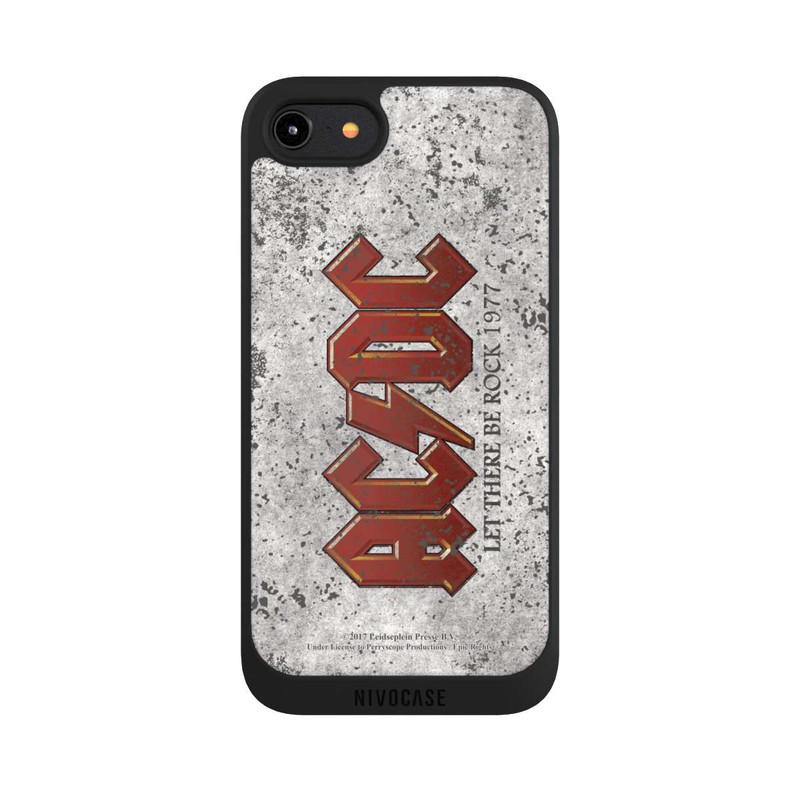 iPhone 8 NIVOpure ACDC Let There Be Rock Grau