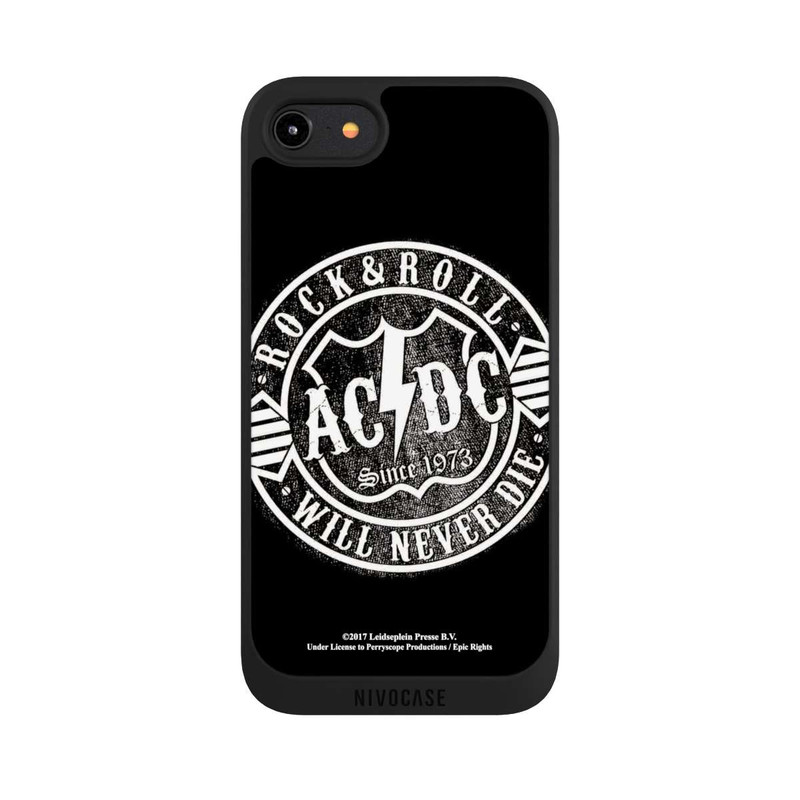 iPhone 8 NIVOpure ACDC Rock and Roll Weiss