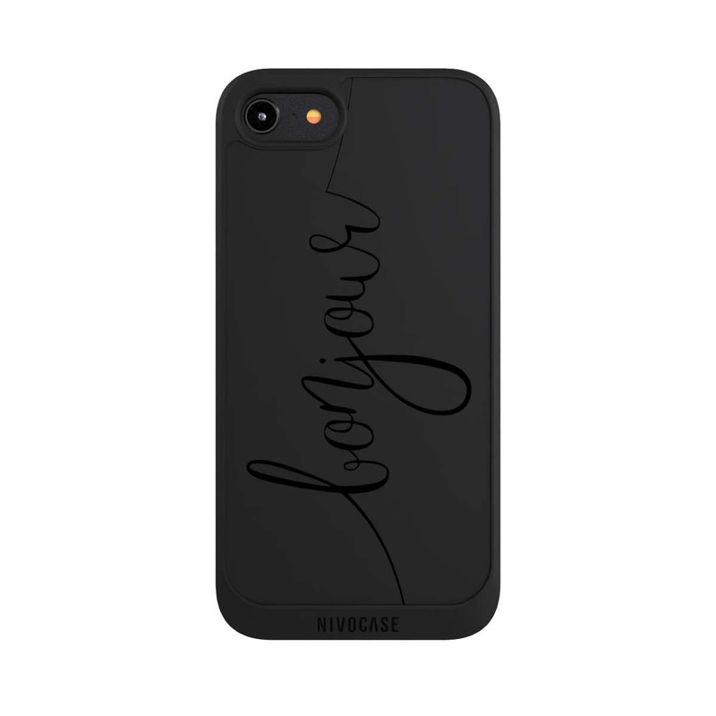 iPhone 8 NIVOpure Bonjour Schwarz ohne Hintergrund