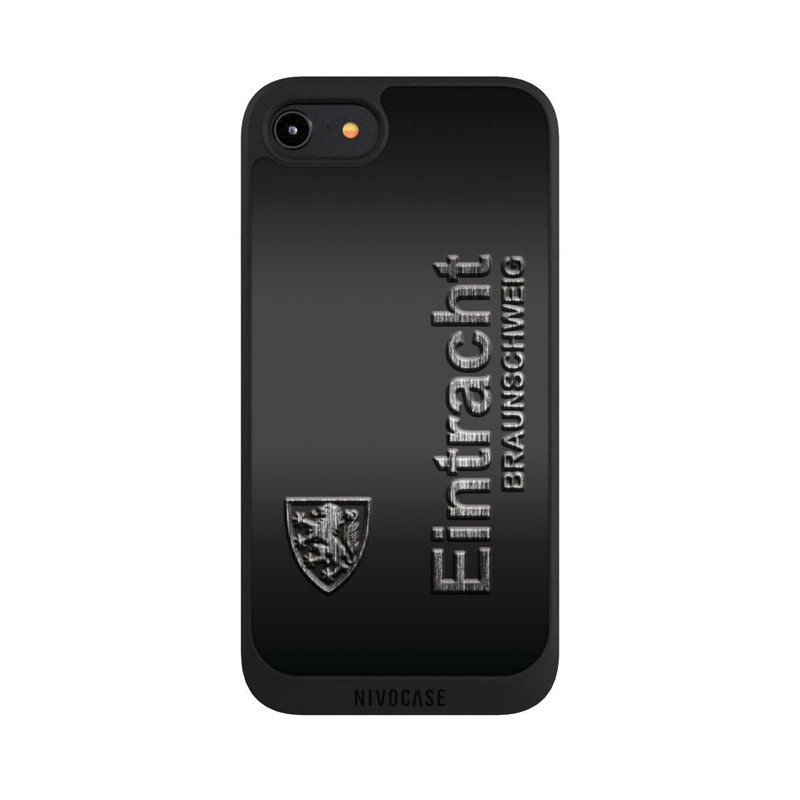 iPhone 8 NIVOpure Schrift Metall