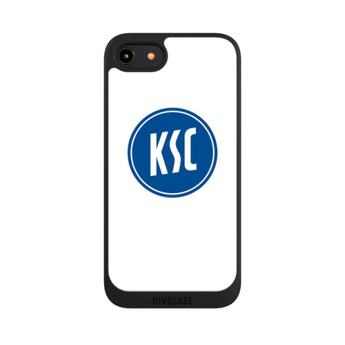 Apple iPhone 8 NIVOpure KSC Logo auf Weiß