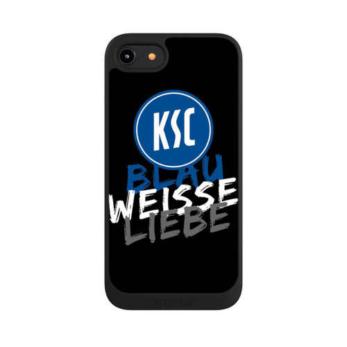 Apple iPhone 8 NIVOpure Blau Weisse Liebe - KSC
