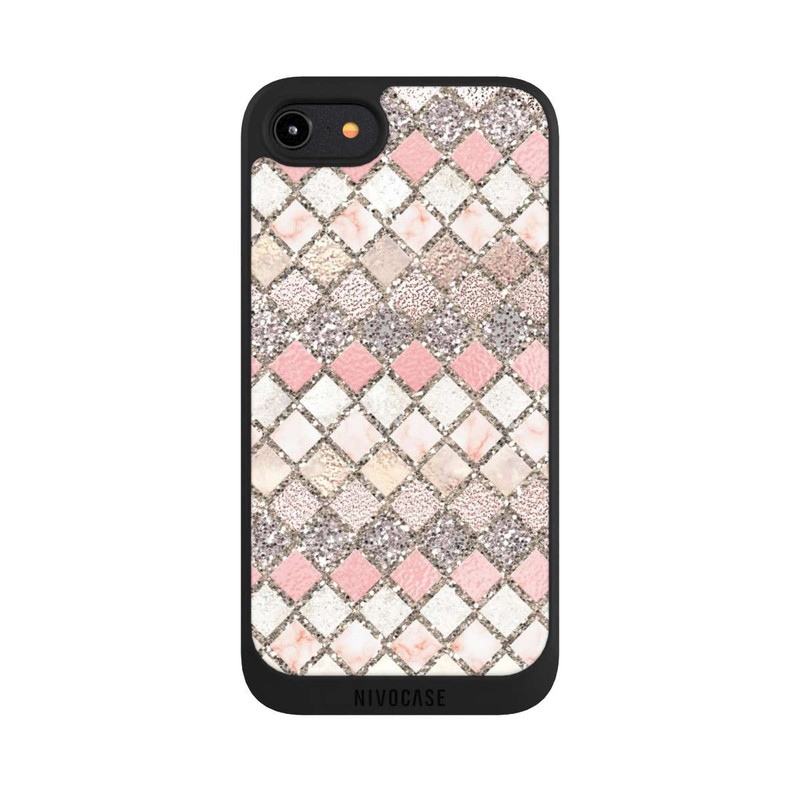 iPhone 8 NIVOpure Mosaic Glitter Look