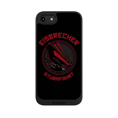 Apple iPhone 8 NIVOpure Sturmfahrt Rot Eisbrecher