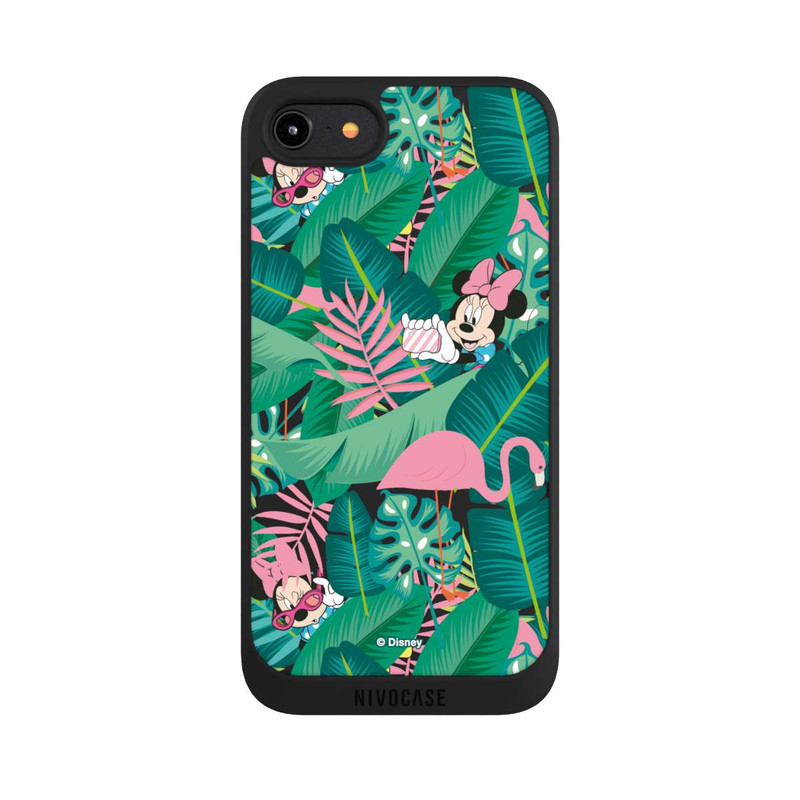 iPhone 8 NIVOpure Minnie Summer Palmblätter ohne Hintergrund