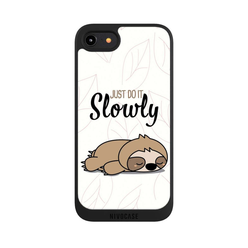 iPhone 8 NIVOpure Just Do It Slowly Sloth