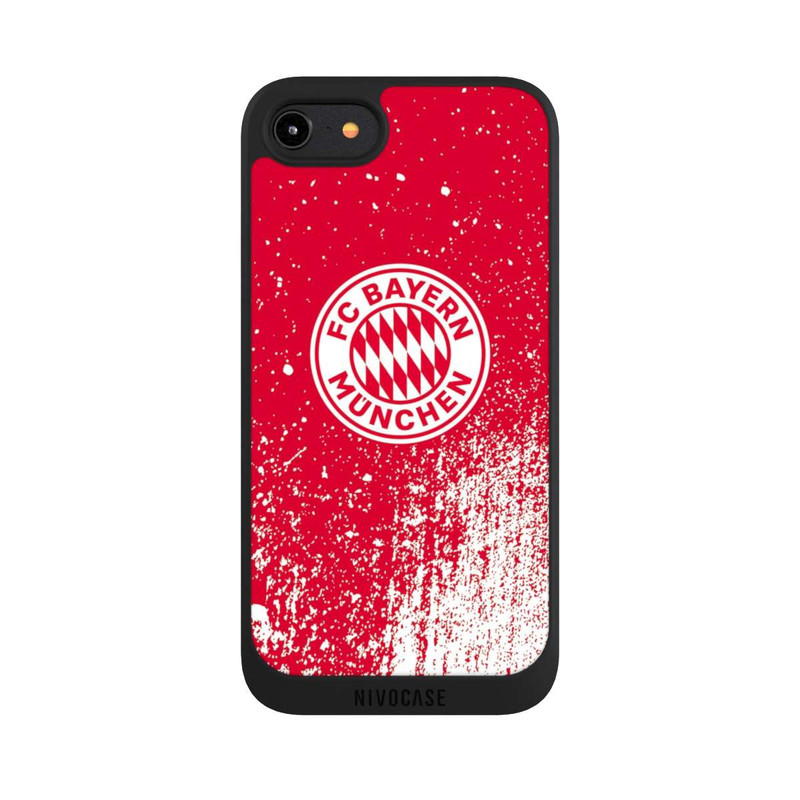 iPhone 8 NIVOpure Splatter Rot - FCB