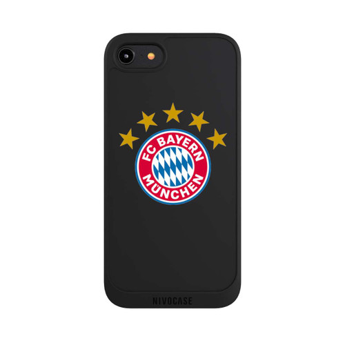 Apple iPhone 8 NIVOpure FCB Logo with stars - transparent