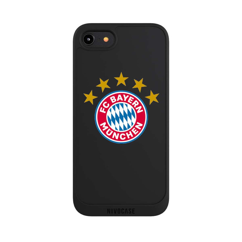 iPhone 8 NIVOpure FCB Logo mit Sterne - ohne Hintergrund