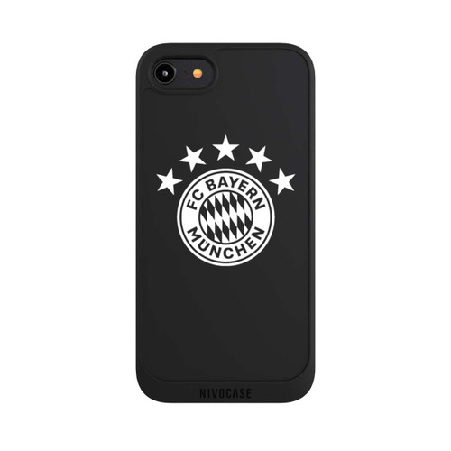 Apple iPhone 8 NIVOpure FCB Logo plain with stars - transparent