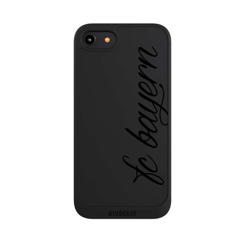Apple iPhone 8 NIVOpure Black FCB Girlmotiv - transparent