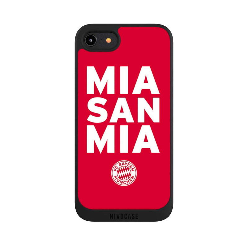 iPhone 8 NIVOpure Mia San Mia FCB Rot