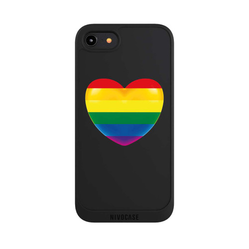 Apple iPhone 8 NIVOpure Pride Heart sans Fond