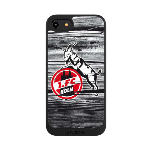 Apple iPhone 8 NIVOpure Wooden Grunge 1.FC Köln