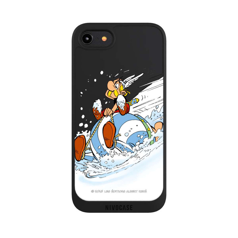 iPhone 8 NIVOpure Asterix & Obelix Schlitten Transparent