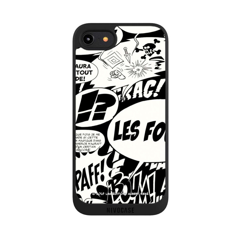 iPhone 8 NIVOpure Bulles BD Astérix Noir