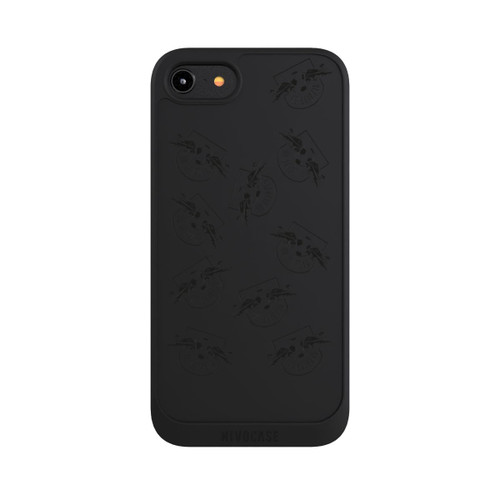 Apple iPhone 8 NIVOpure Logos RB Leipzig Schwarz - ohne Hintergrund