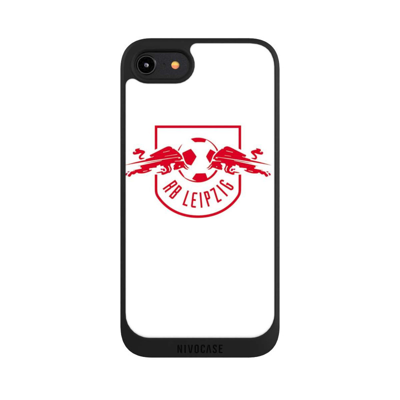 iPhone 8 NIVOpure Rotes RB Leipzig Logo auf Weiß