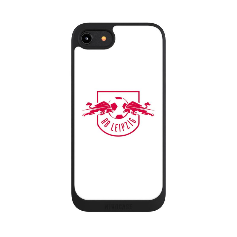 iPhone 8 NIVOpure Rotes RB Leipzig Logo auf Weiß