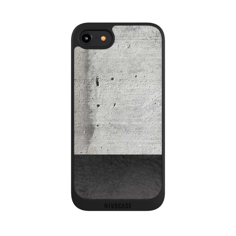 iPhone 8 NIVOpure Leder und Beton