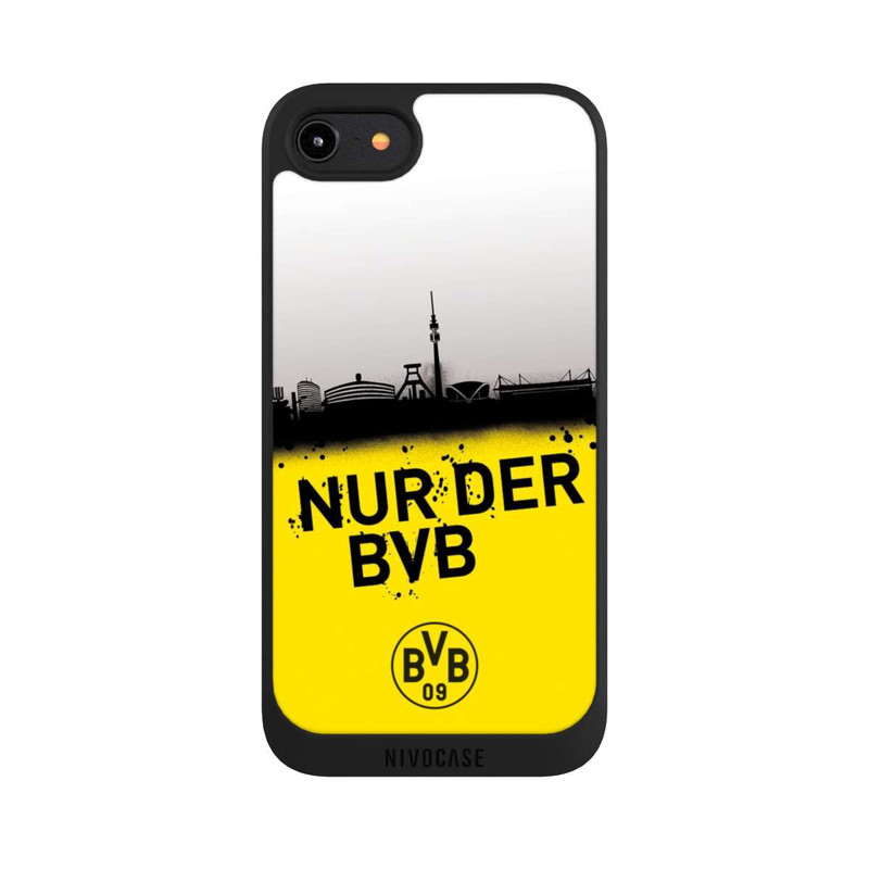 iPhone 8 NIVOpure Nur der BVB - Silhouette