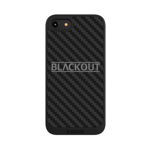 Apple iPhone 8 NIVOpure Carbon - Blackout