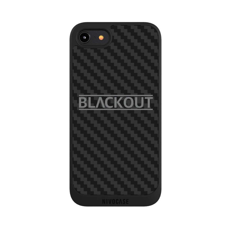 iPhone 8 NIVOpure Carbon - Blackout