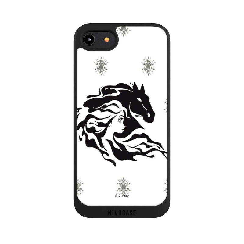 iPhone 8 NIVOpure Elsa Nokk la Reine des Neiges 2 Noir et Blanc