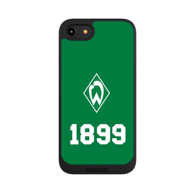 iPhone 8 NIVOpure 1899 Grün-Weiß Lebenslang Grün - Werder Bremen
