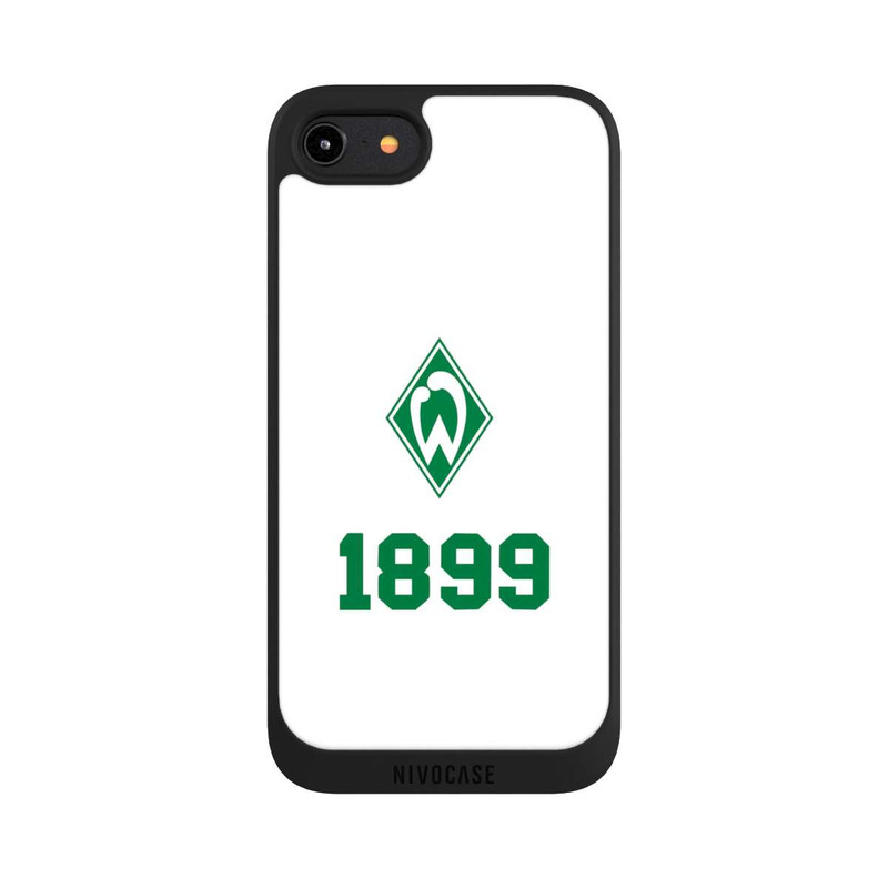 iPhone 8 NIVOpure 1899 Grün-Weiß Lebenslang Weiss - Werder Bremen