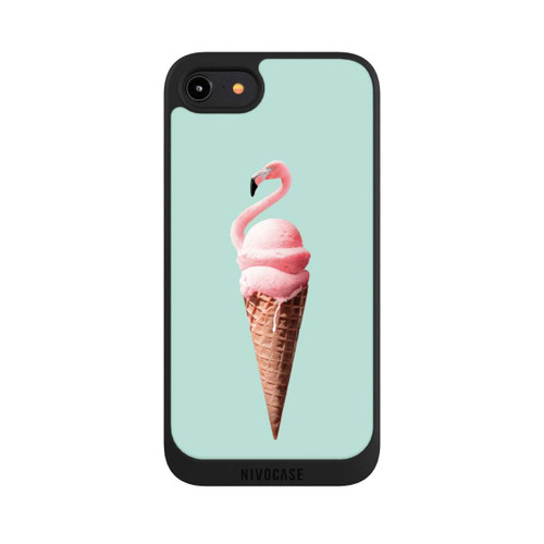 Apple iPhone 8 NIVOpure Flamingo Eis