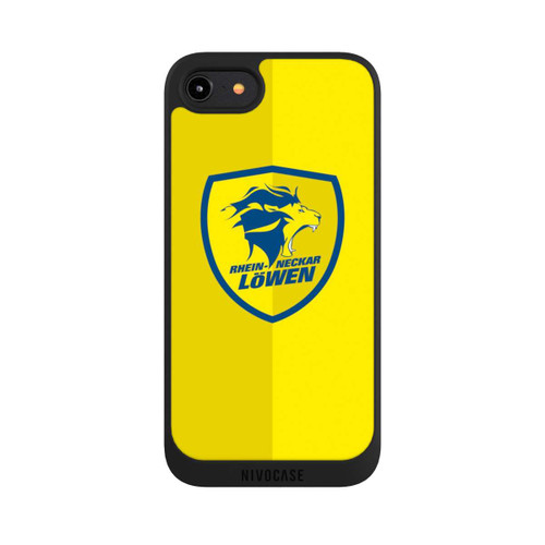 Apple iPhone 8 NIVOpure Yellow Emblem Rhein Neckar Löwen
