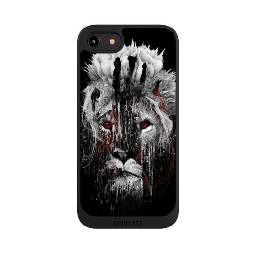 Apple iPhone 8 NIVOpure Löwe Rote Augen