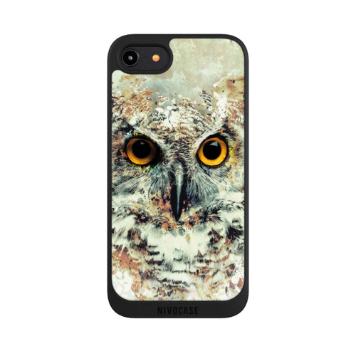 Apple iPhone 8 NIVOpure Aquarell-Kauz