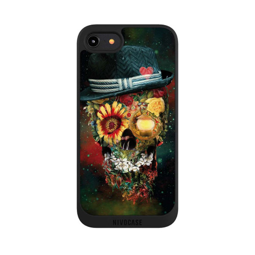 Apple iPhone 8 NIVOpure Totenkopf-Liebhaber