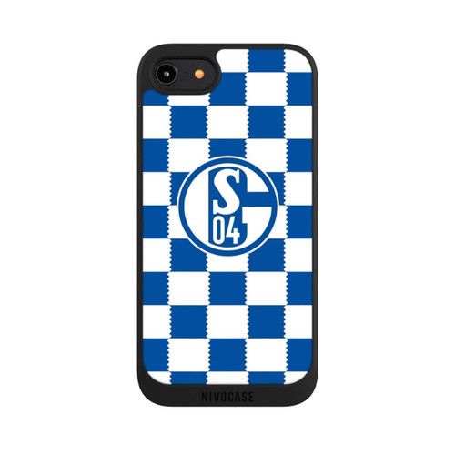 Apple iPhone 8 NIVOpure Muster Schalke 04