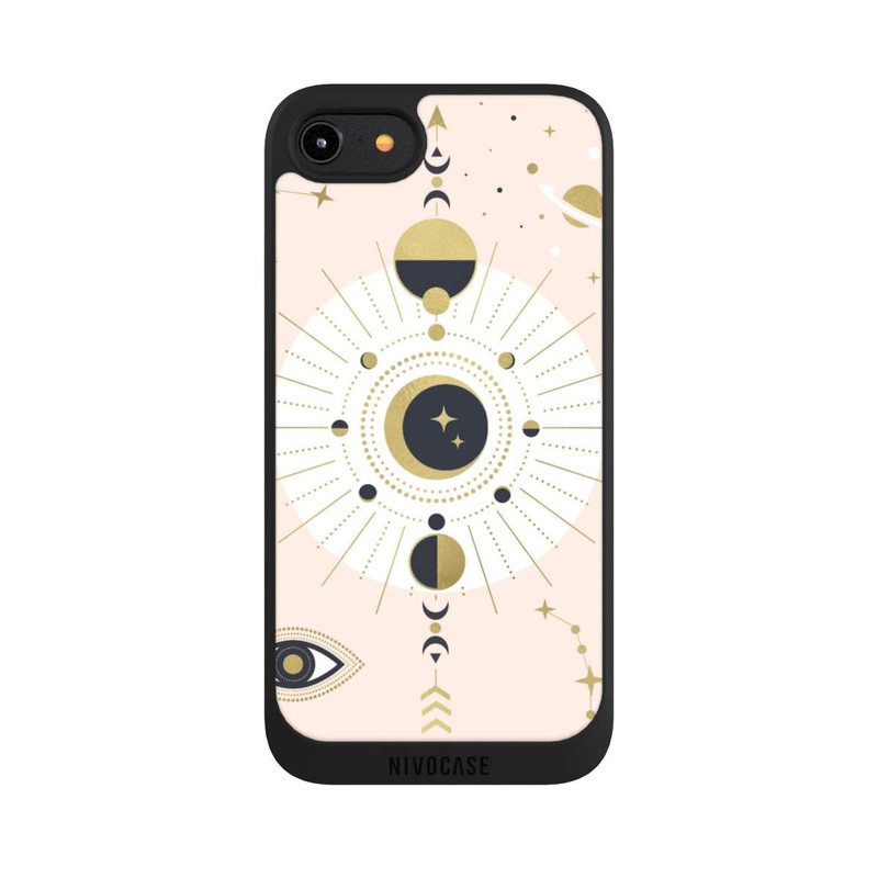 iPhone 8 NIVOpure Abstract Rose Gold Look