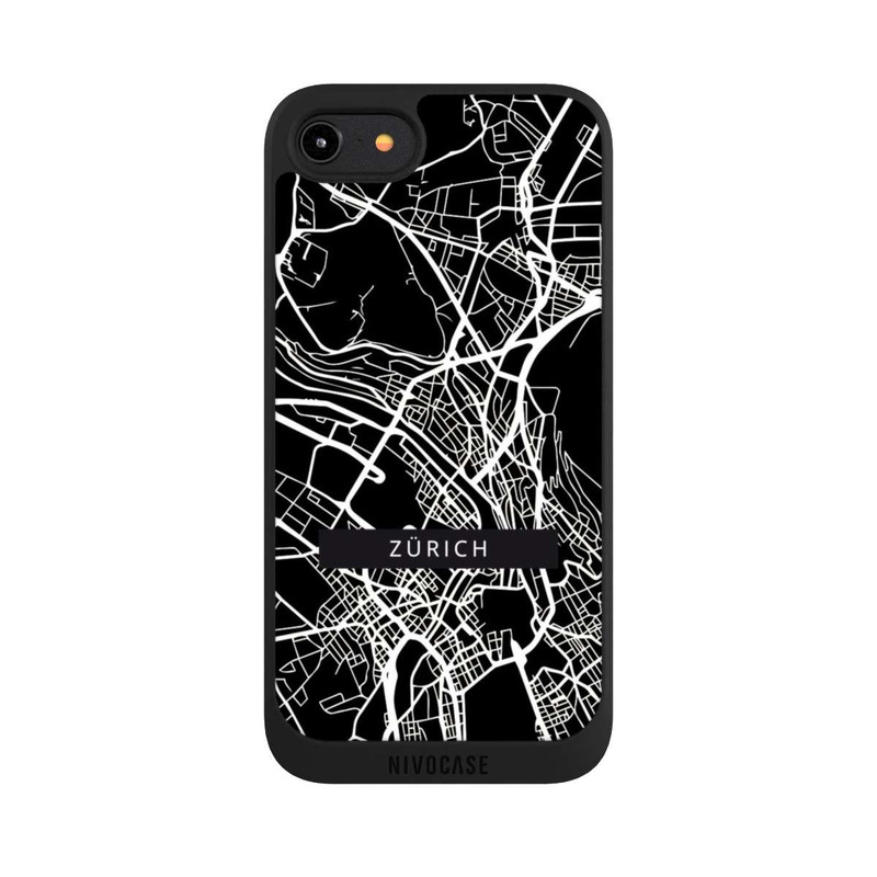 iPhone 8 NIVOpure Zürich Stadtkarte